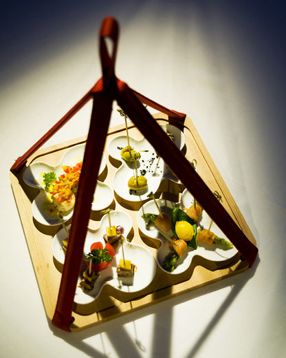 Tipsy - Spillproof tray - wood