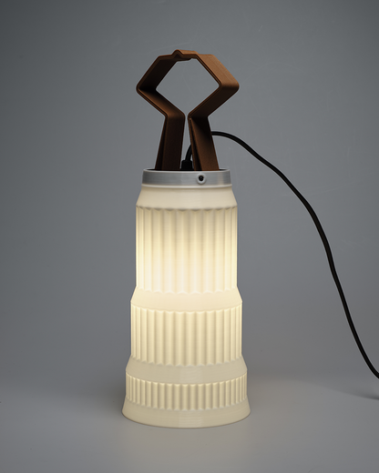 Dorik - Table or hanging lamp with removable handle