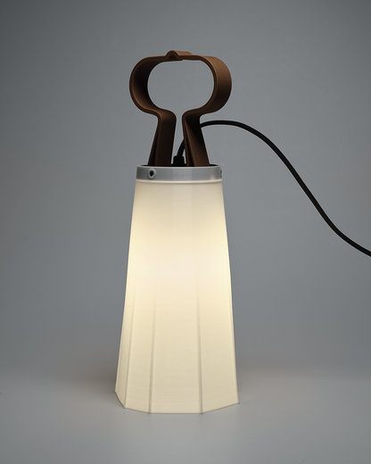 Ays - Table or hanging lamp with removable handle
