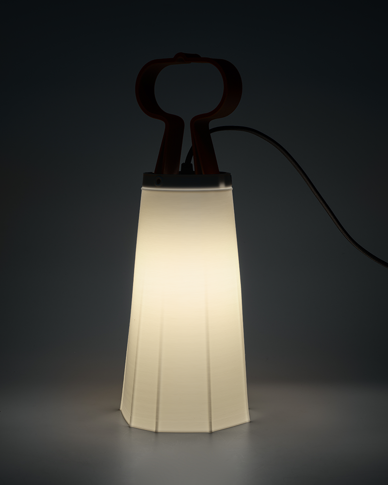 Ays - Table or hanging lamp with removable handle