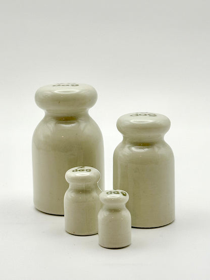 Porcelain weight set