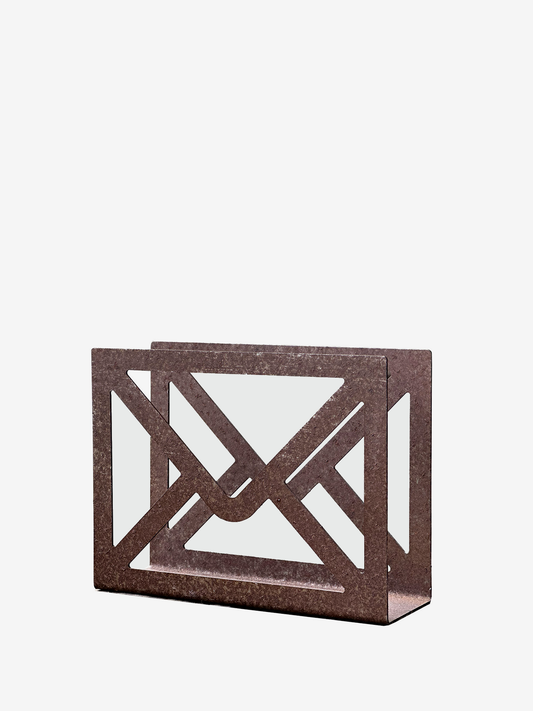 Pli - Letter holder - Aged Steel